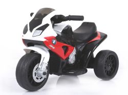 Electric Ride on Trike BMW S 1000 RR, Battery Powered Motorcycle, 3 wheels, Licensed, 1x Engine, 6V Battery